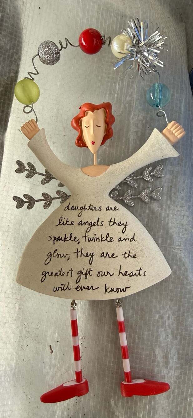 Sandra Magsamen Daughters are Like Angels Hanging Wall Art Decor